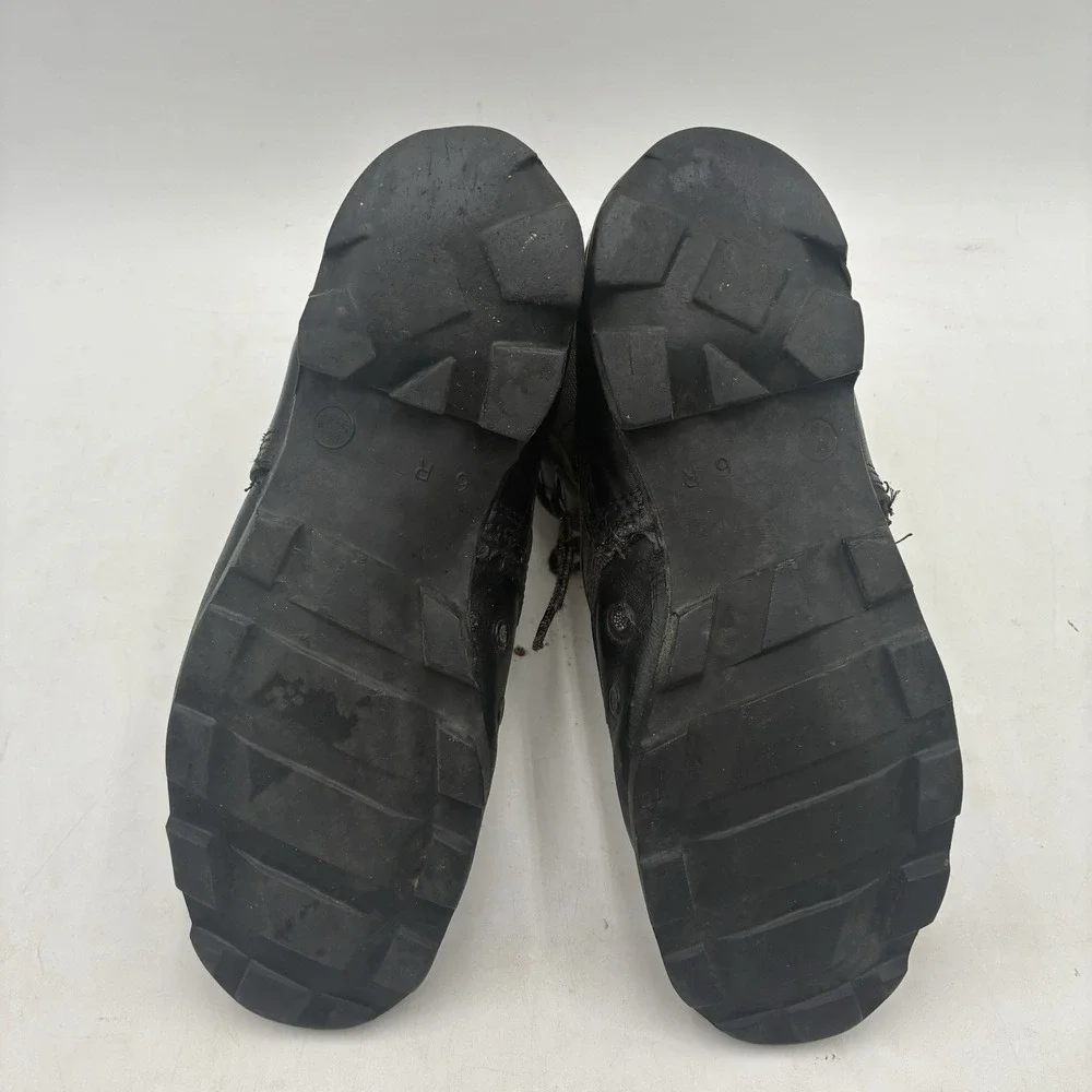 Vintage 80s RO Search Jungle Military Combat Boots Spike Protective Mens Size 6R